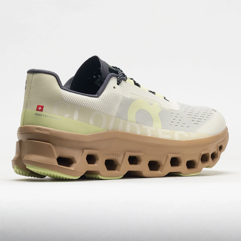 On Running On Cloudmonster Men's Cream/Dune 6 On Running On Cloudmonster Men's Cream/Dune - Image 6